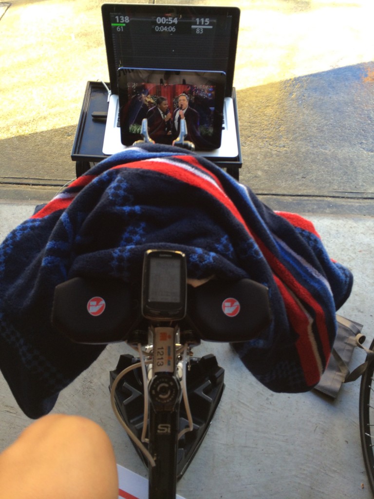If the sun is out, I sometimes keep the garage door open for some extra ventilation.