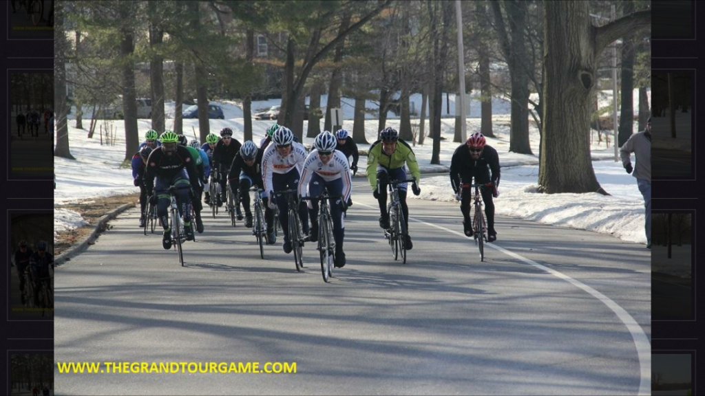 Can you spot my first sprint finish?