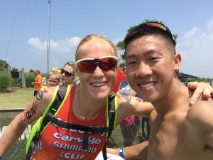 Sarah was 3rd overall. Good luck at IM Austria!